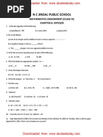 Class 6 Data Handling Worksheet | PDF | Mathematical Concepts ...