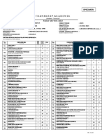 Transkrip Akademik: Specimen