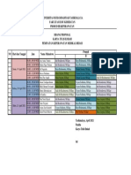 Jadwal Sidang Proposal KTI d3 Kep KMB