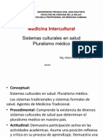 Sistemas culturales en salud y pluralismo médico