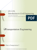 CE-115L Introduction To Civil Engineering