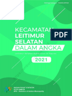 Kecamatan Leitimur Selatan Dalam Angka 2021