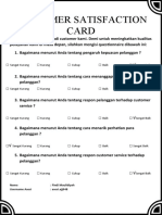 Asesi - Ajj048 CUSTOMER SATISFACTION CARD - REV