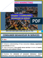Service Marketing: Chapter-3 CONSUMER Behavior in Services
