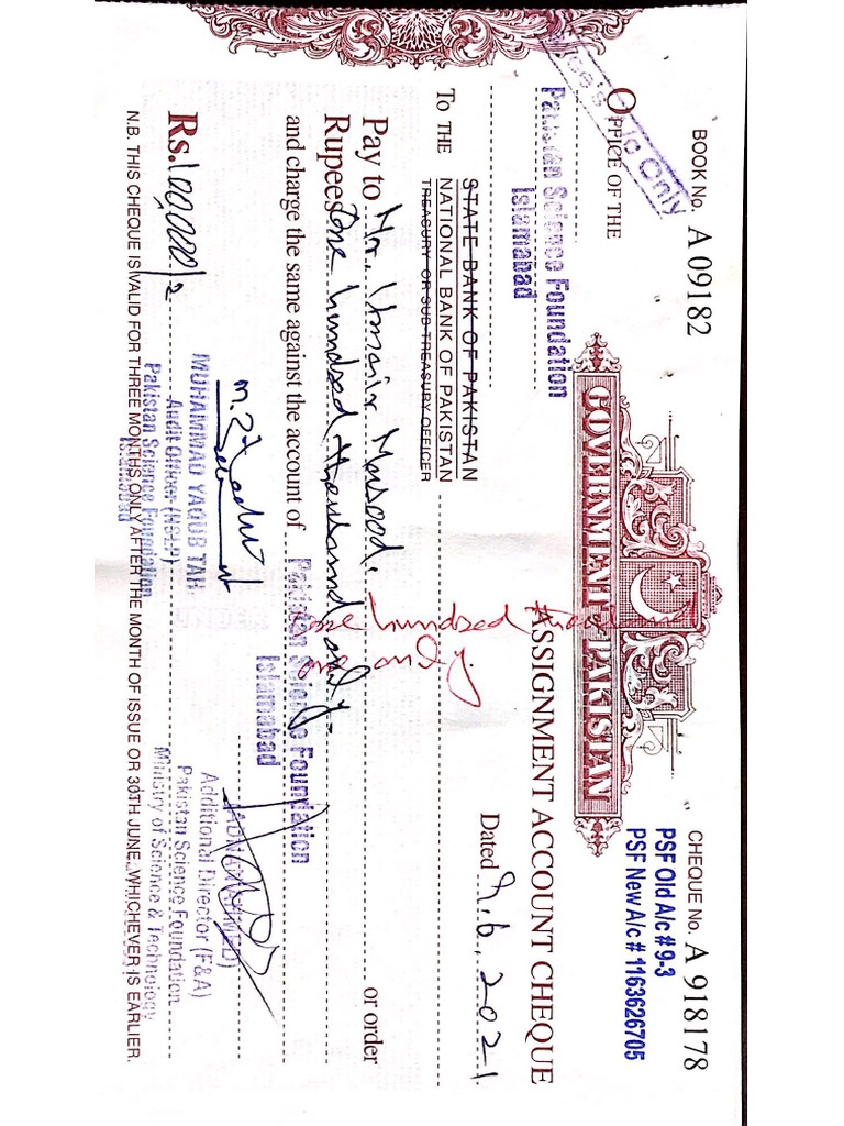 Cheque Pdf
