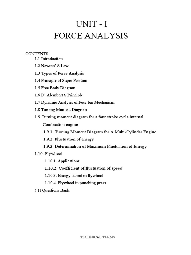 DOM-unit 1 N-C | PDF | Force | Torque