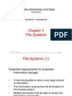 OS Filesystem - Implementation