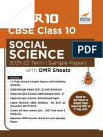 Disha Class 10 Social Science Sample Paper For Term 1