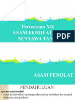 Pertemuan Xii Asam Fenolat Dan Tanin