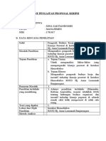 Format Outline Pengajuan Proposal Skripsi