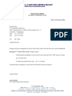 PURCHASE ORDER FOTOCOPY Overhead