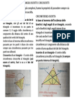 geometria triangoli iscritti e circoscritti