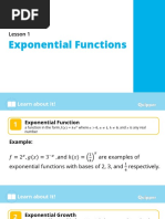 Exponential Function