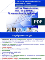 Tema 10. Staphylococcus - Dr. Gonzalez Cabeza