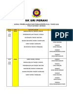 Jadual Pembelajaran Dari Rumah PDPR