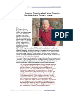 Dzongsar Khyentse On Sex With The Lama Updated July 2018