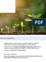 BDV 3007 Soil Science