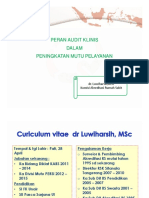 DR - Luwi, Rev 1-Peran Audit Klinis Dalam Peningkatan Mutu Pelayanan