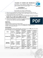 Philippine College of Science and Technology: Assignment 2 Instructions