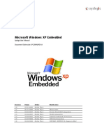 Microsoft Windows XP Embedded: Syslogic User's Manual Document Ordercode: IPC/WINXPE-6A