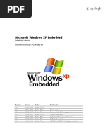 Microsoft Windows XP Embedded: Syslogic User's Manual Document Ordercode: IPC/WINXPE-6A