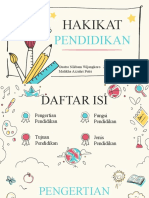 Hakikat Pendidikan