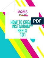 How To Create Instagram™ Reels 101