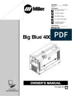 MILLER BIG BLUE 400 CX - Sl No.MD210030E