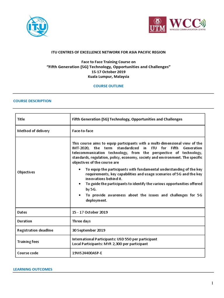 5G Training for Telecom Professionals | PDF | 4 G | Computer Networking