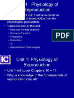 Unit 1physiology of Reproduction