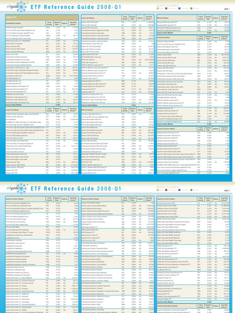ETF Guide | PDF
