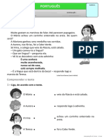 Português: Data: - / - / - Nome