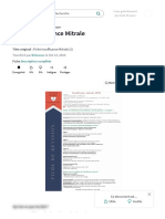 Fiche Insuffisance Mitrale - PDF - Thorax - Système Circulatoire