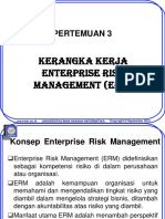 Pertemuan 3: Kerangka Kerja Enterprise Risk Management (ERM)