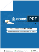 Sistemas de Información y Base de Datos