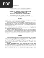 Analisis Usahatani Dan Efisiensi Pemasaran Bunga Melati (Jasminum Sambac L.) Di Kelurahan Dermo Kecamatan Bangil Kabupaten Pasuruan