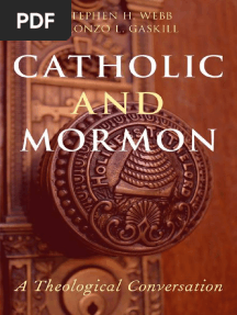 Catholic and Mormon, A Theological Conversation 