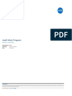 FIN05 - B8.1 - Audit Work Program - Revenue and Billing