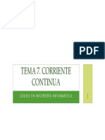 Circuito corriente continua