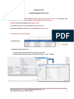 Pratikum Pemrograman Visual 8 Koneksi Ke Database