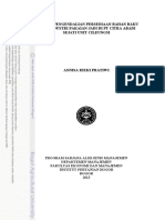 Analisis Pengendalian Persediaan Bahan Baku Pada Industri Pakaian Jadi Di PT Citra Abadi Sejati Unit Cileungsi