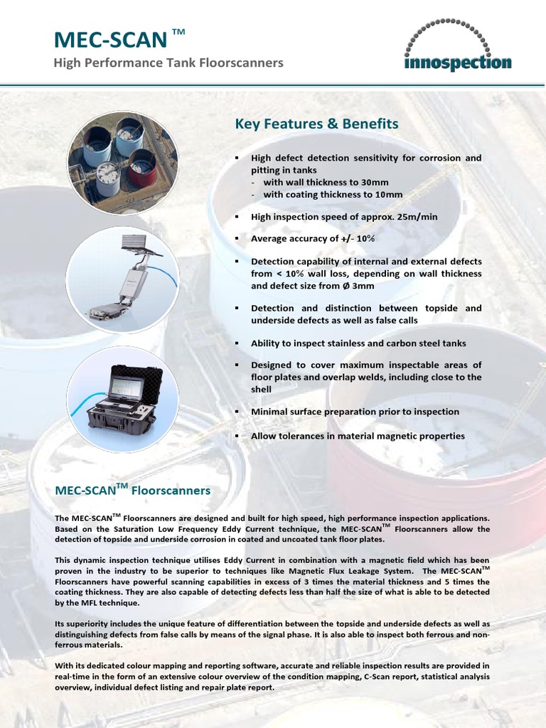 MEC Floorscanner Datasheet | PDF | Image Scanner | Materials