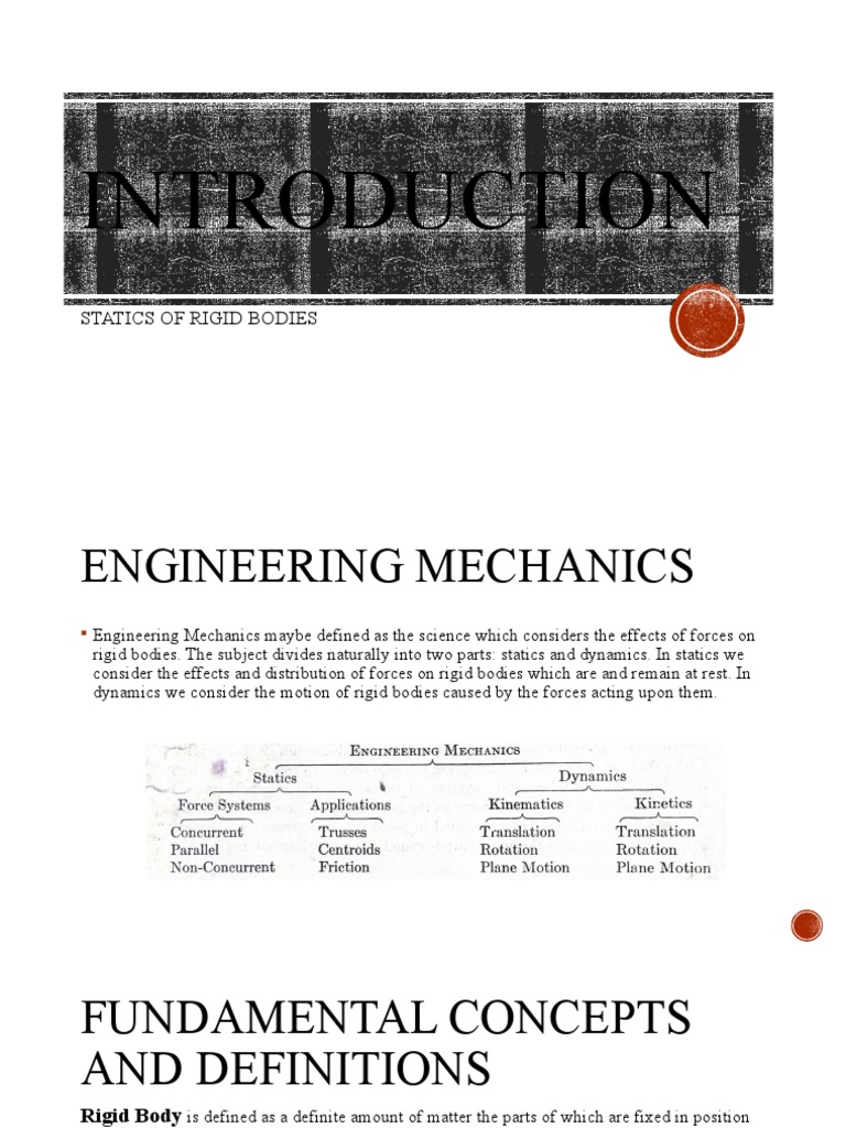 Understanding Rigid Body Statics | PDF | Force | Euclidean Vector