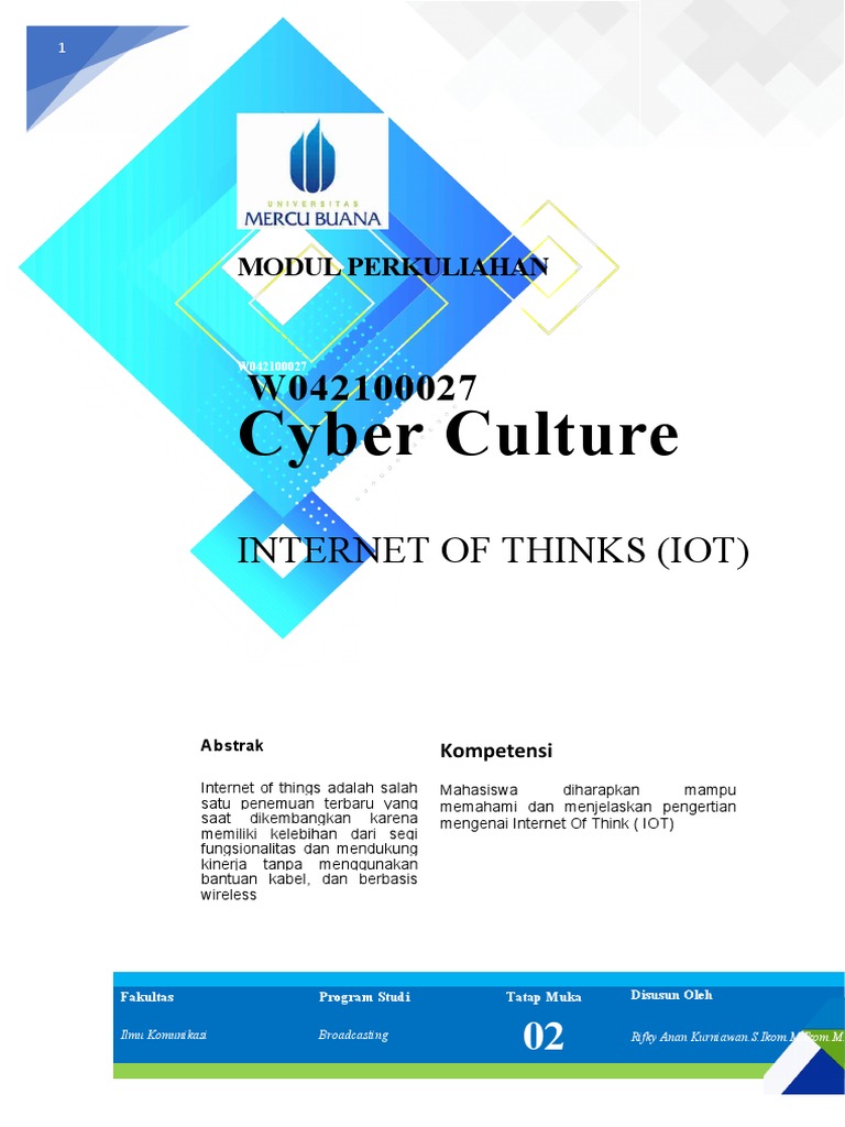 Memahami Internet of Things (IoT) | PDF