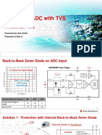 Slides-Protecting Adc With Tvs Diode