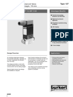 Miniature Rocker Solenoid Valve With Isolating Diaphragm, 16 MM