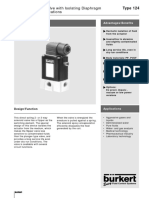 Flipper Solenoid Valve With Isolating Diaphragm For Analytical Applications