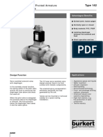 Solenoid Valve With Pivoted Armature For Aggressive Fluids: Type 142