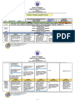 Department of Education: Weekly Home Learning Plan