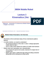 Mobile Robot Kinematics: An Overview